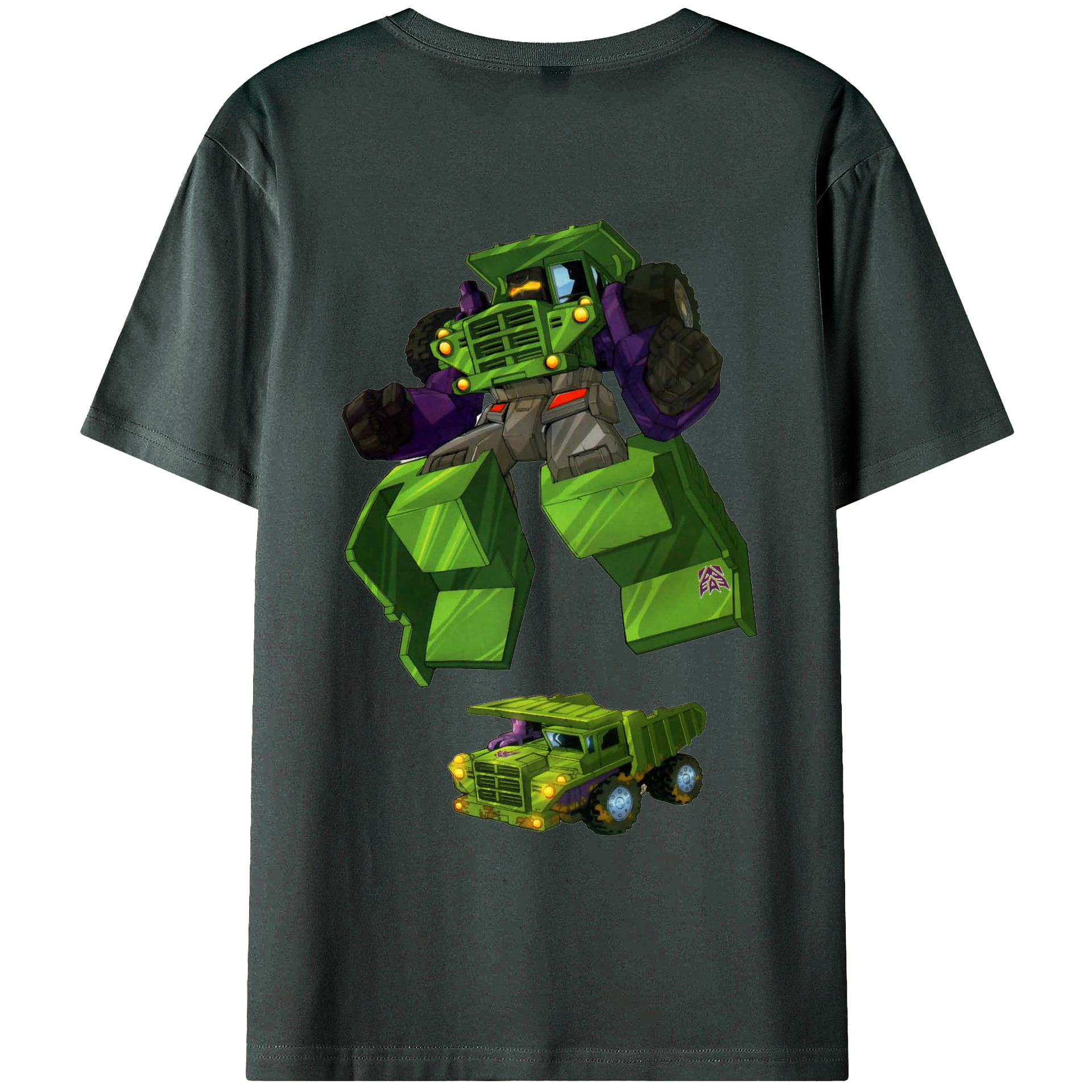 （画像用）  綿100％ メンズ半袖Tシャツ（バックプリント） 通気性